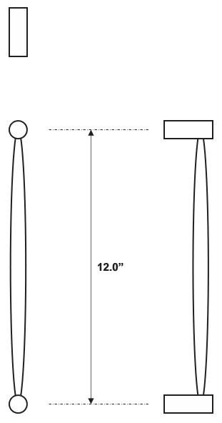 Rockwood RM5702 Door Pull Product Specs