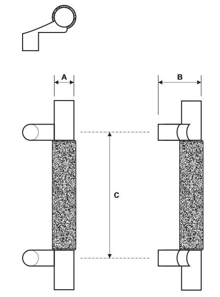 Rockwood RM6030 Door Pull Product Specs