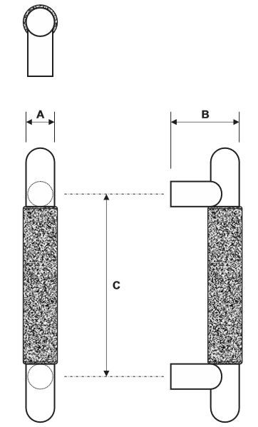Rockwood RM6080 Door Pull Product Specs