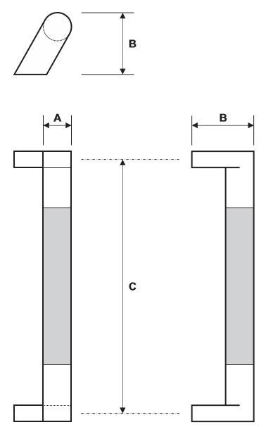 Rockwood RM7240 Door Pull Product Specs