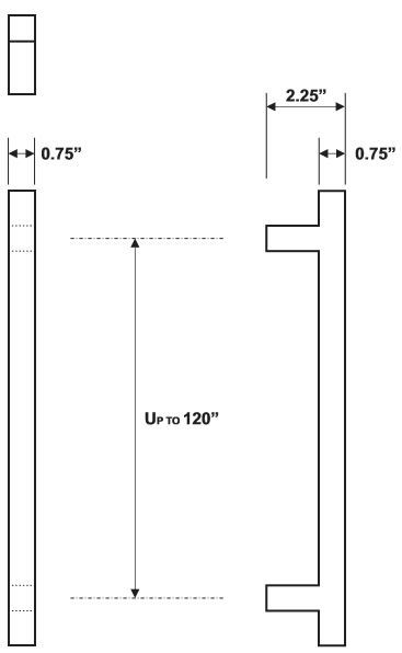 Rockwood RM7902 Door Pull Product Specs