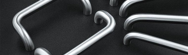 Tubular Door Pulls made by Rockwood Manufacturers