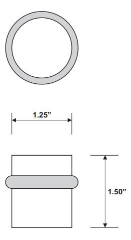 Rockwood RM850 Door Stop Product Specs