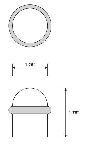 Rockwood RM855 Door Stop Product Specs