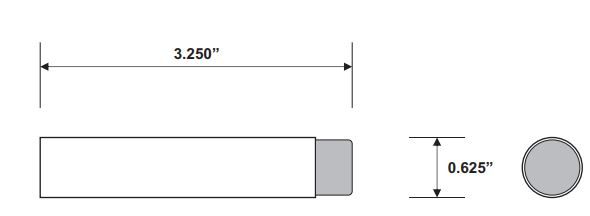 Rockwood RM871 Door Stop Product Specs