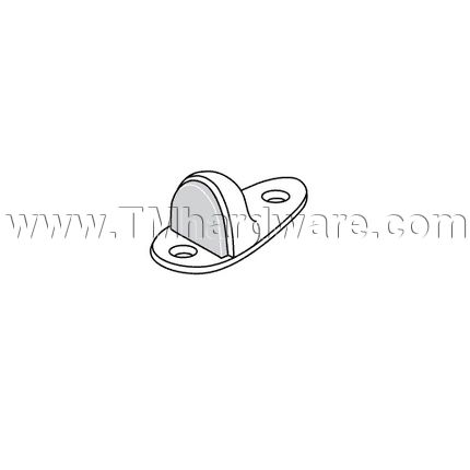 Rockwood high profile dome floor door stop