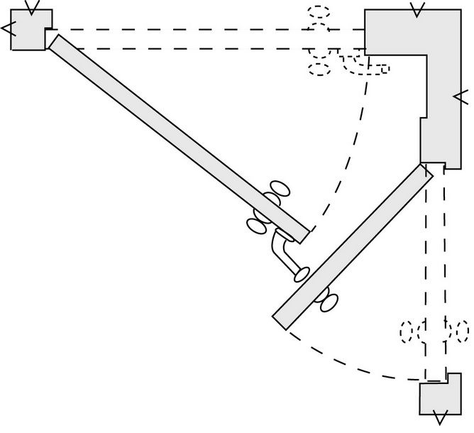 rockwood curved roller stop