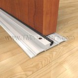 Door Threshold with additional Rubber strip under a door