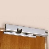 Automatic Door Closer installed on a door and frame