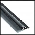 NGP 101V Door Sweep, 1.5" Aluminum Casing with Rain Drip and .5" Vinyl Seal