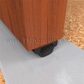 NGP 112N Door Shoe Sweep, Aluminum Track with a .75" Neoprene Seal