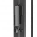 Locinox Gate Closer TIGER, Hydraulic, 180° Opening Angle, For Gates up to 165 lbs, Hinge Included