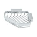 Deltana Wire Basket Pentagon, Heavy Duty, Brass Polished Chrome (US26) Finished