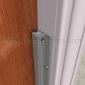 NGP 106S Door Gasket, 1.0625" Aluminum Casing with Adjustable .25" Silicone Seal