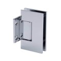 FHC Glendale Adjustable Square Wall Mount Hinge for Shower Doors, Satin Nickel (US15) Finished