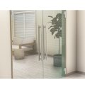 Assa Abloy HYD-HINGE Hydraulic Hinge For Glass Doors, Glass To Glass Mount, Standard Closer