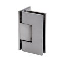 FHC Jr Glendale Positive Wall Mount Glass Hinge for Shower Doors, Satin Nickel (US15) Finished