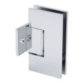 FHC Venice Pony Wall Mount Hinge for Shower Doors - 3/8" Or 1/2" Glass, Satin Nickel (US15) Finished