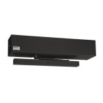 Norton 5700, Automatic Door Closer, Electromechanical, 5710 - Pull Side, Aluminum Painted Finish