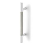 Rockwood RM7500 Knurled Series, Straight Pulls - Flat End, 1" Diameter