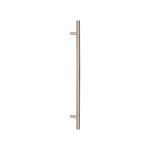 Trimco Standard Ladder Pull with Straight Standoff and Angled Ends, 1" Diameter