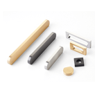 Cafe Cabinet Knob - Brushed Nickel