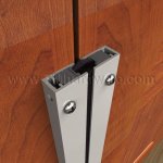 Zero #871MS Meeting Stile, Aluminum Casing with Adjustable Polypropylene Brush