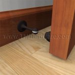 Deltana Magnetic Door Stop, 3" Length