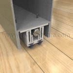 Pemko #420 PemkoPrene / Silicone Automatic Door Bottom