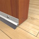 Pemko #45041 Door Gasket and Sweep, Aluminum with .375" Angled Brush