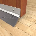 Pemko #45175 Door Gasket and Sweep, Aluminum with 1.75" Angled Brush