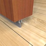 Pemko #90041 Door Sweep, Aluminum with .375" Nylon or Soft Brush