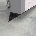 Vinyl Flange Door Bottom by Pemko for Garage and Overhead Doors