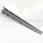 Pemko #R1.25F Modular Ramp, Aluminum 1.25" Height, 15.5" Length