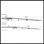 Pemko #R.75OS Modular Ramp with Top Plate, Aluminum .75" Height, 12.375" Length