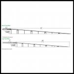 Pemko #R2OS Modular Ramp with Top Plate, Aluminum 2" Height, 28" Length