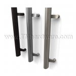 Rockwood OvalTek RM2320 - RM2330 Offset Door Pull, up to 8FT OA