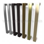 Rockwood PlanTek RM5200 - RM5202 Straight Cast Pull with a Flat Front , 7" - 12" CTC