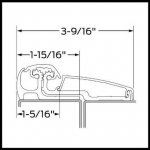 Ives 210XY Adjustable, Full Surface - Swing Clear Continuous Hinge