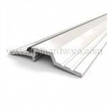 Zero Rabbeted Door Threshold, 4.8" wide with Neoprene Gasket, Heavy Duty,