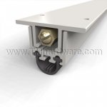 Aluminum Mill Finish, Mortised, Metal Doro