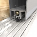 Aluminum Mill Finish, Mortised, Metal Doro