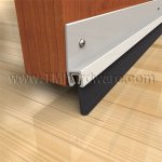 Zero #96A Door Sweep, Aluminum Casing with 1.125" Angled Pile Seal