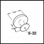 Satin Nickel Knob