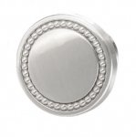 Amerock #133.50.250 Carolyne Collection Knob, Satin Nickel Finish, 35mm Diameter