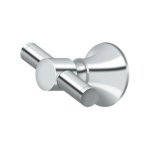 Deltana 88 Bath Series, Double Robe Hook Satin Nickel (US15) Finished