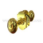 Emtek 5108E Keyed In Knob #8 Rosette with Egg Knob, Entry US4