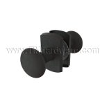 Emtek 5114WC Key In Knob #4 Rosette w/ Winchester Knob, Entry FB