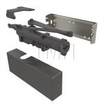 Norton 9540 Series, Door Closer, Surface Closer, Aluminum Painted Finish