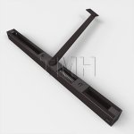 Norton Checkmate 9ADJ Series, Adjustable, Surface, Heavy Duty, Stop And Holder, Hold Open, Aluminum Painted Finish